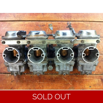 1981 Yamaha XJ650 Maxim Carburetor Bank